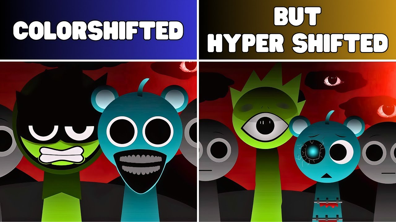 Incredibox Sprunki Colorshifted &ndash; Original VS Hyper Shifted: Who Did It Better?