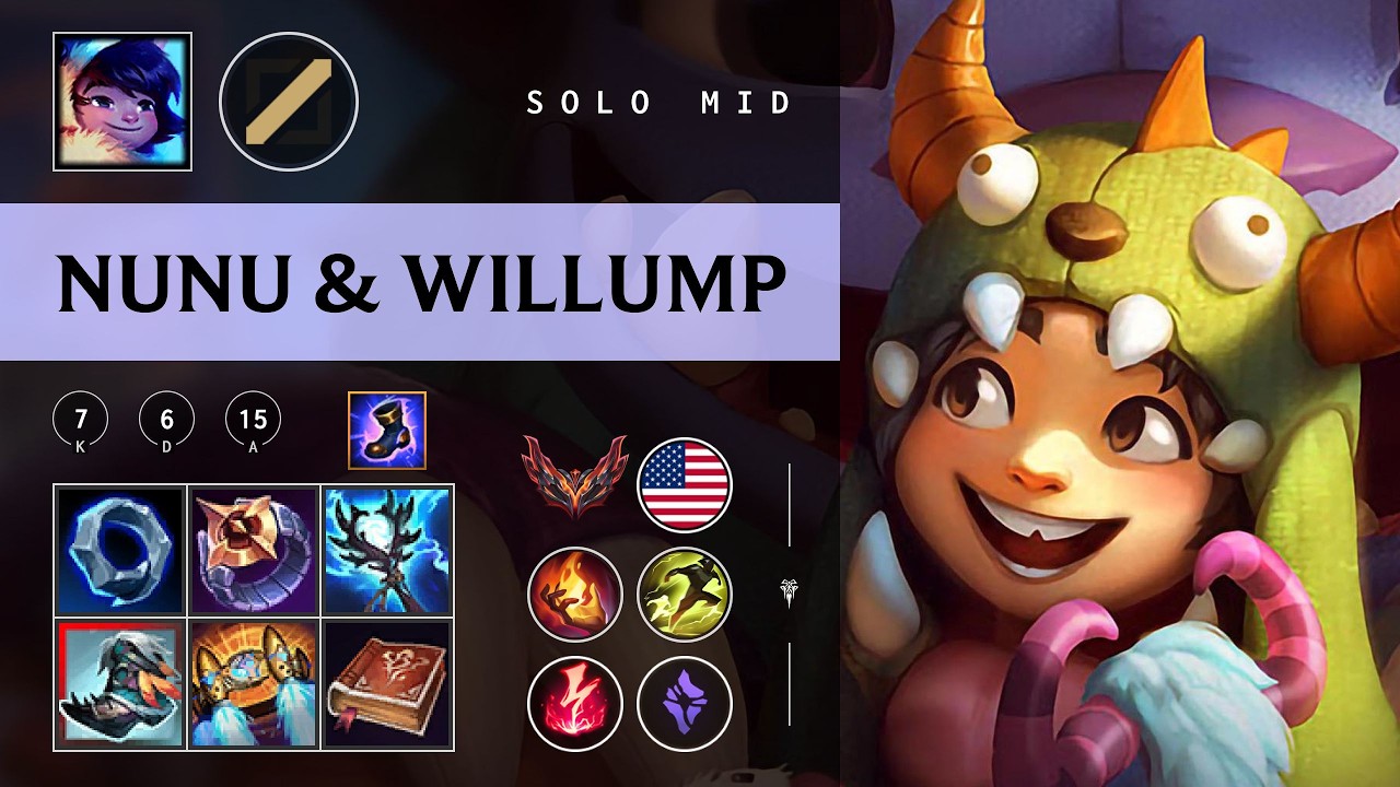 Nunu & Willump Mid vs Yasuo - NA Grandmaster Patch 26.03