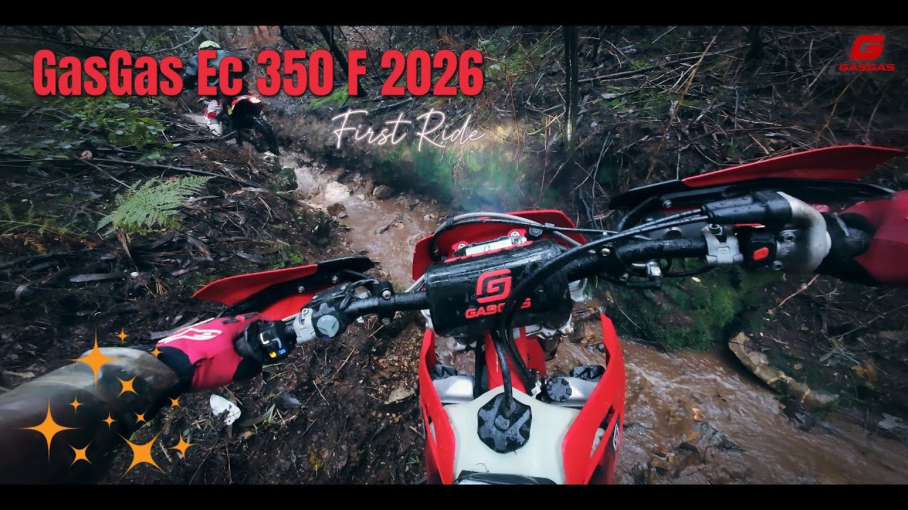 GasGas EC350F 2026 | First time out | Hard Enduro