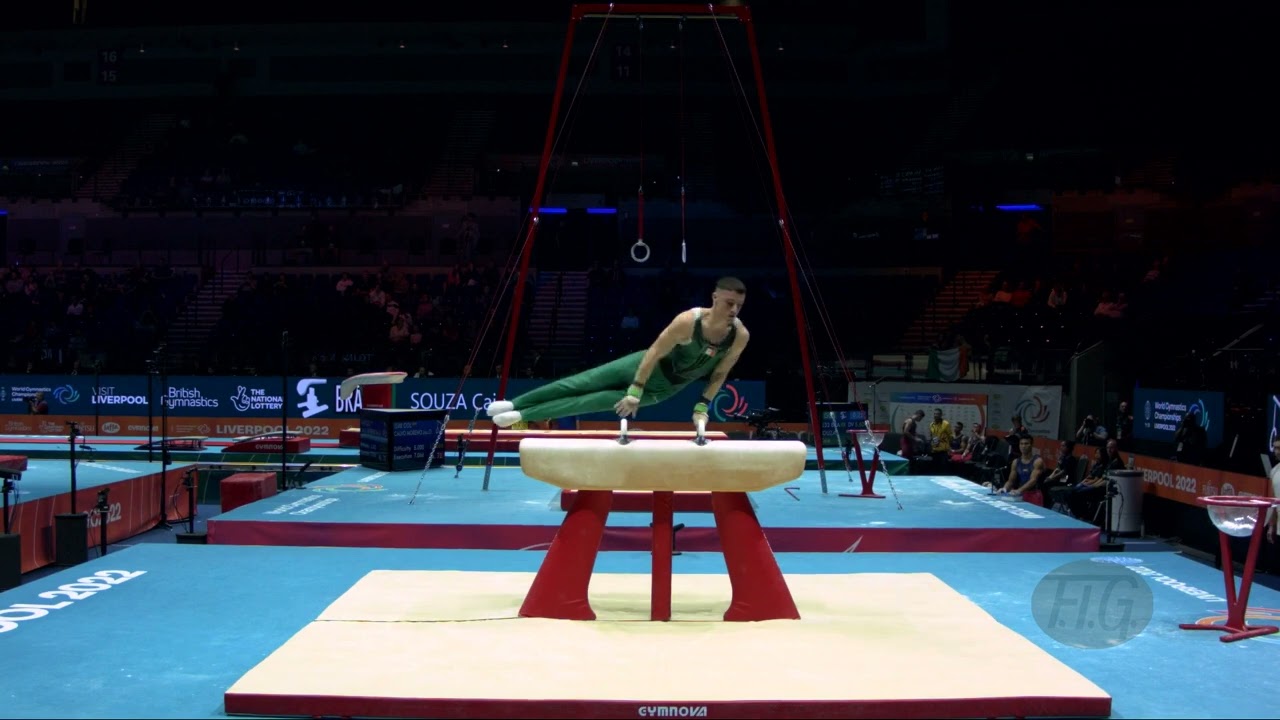 Mc CLENAGHAN Rhys (IRL) - 2022 Artistic Worlds, Liverpool (GBR) - Qualifications Pommel Horse