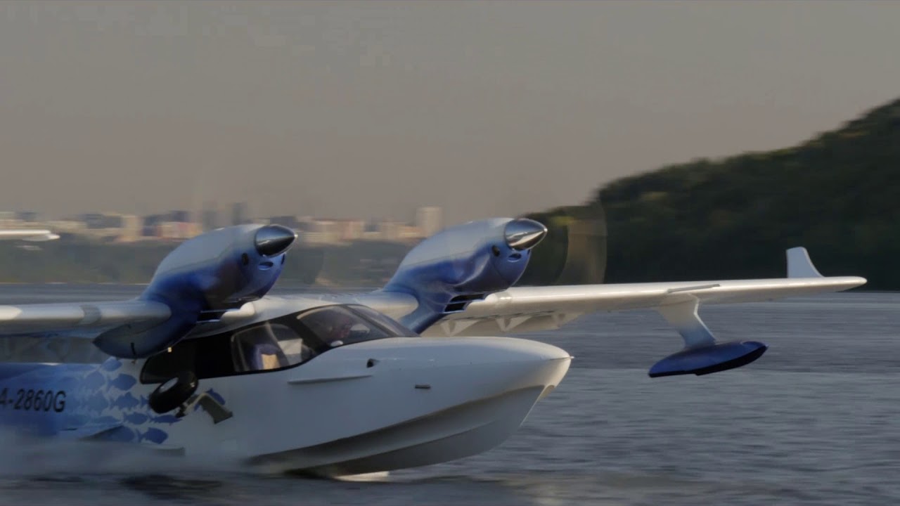 Seabear amphibian  Test of new boat