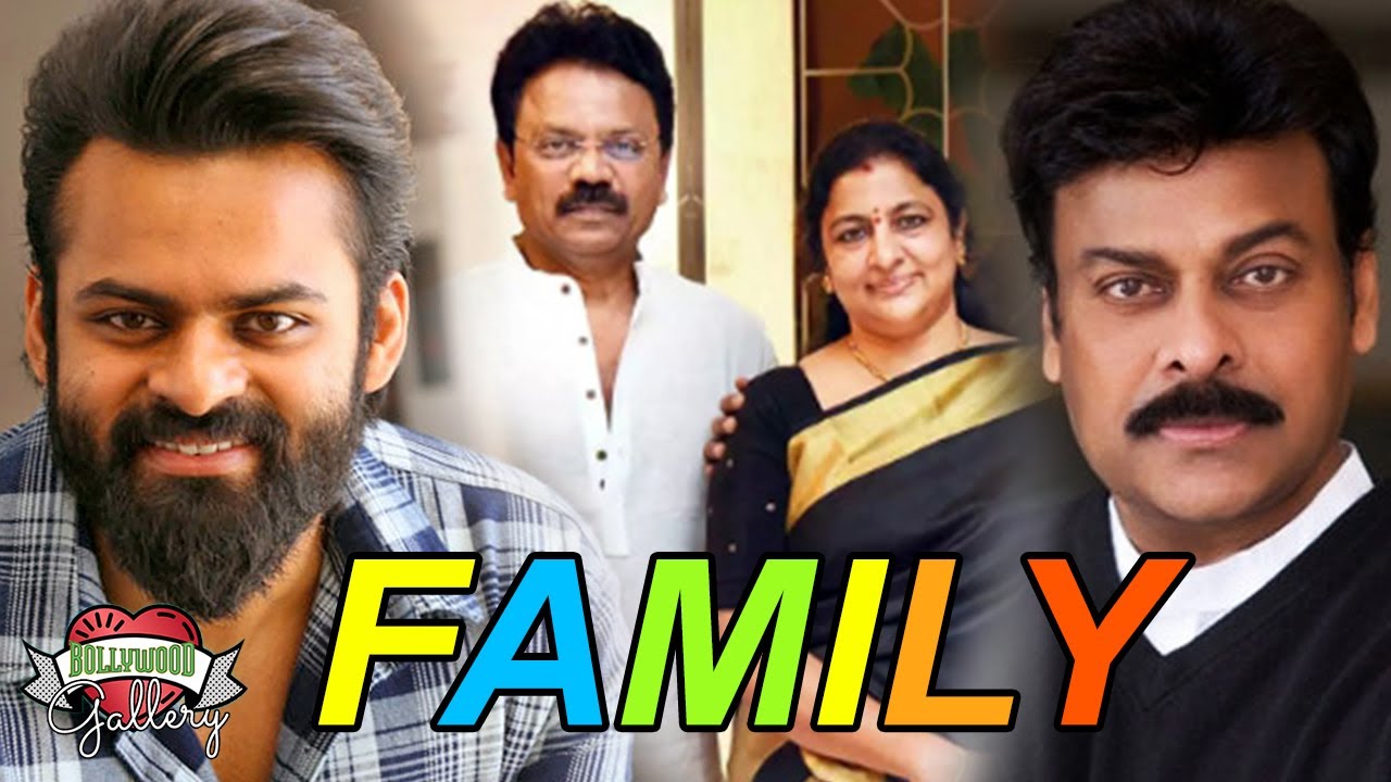 Sai Dharam Tej Family With Parents, Brother, Uncle & Cousin