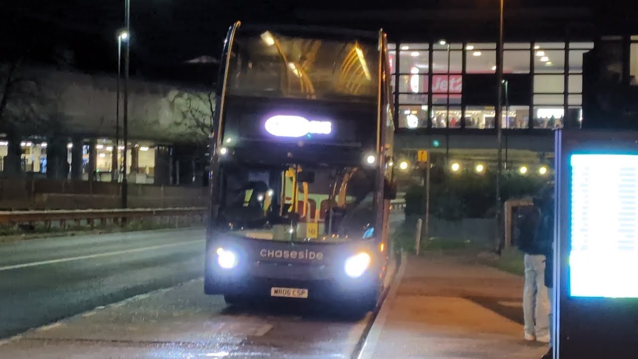 (On loan to Metrobus) Journey on ADL Enviro400 Trident Chaseside 204 (ex Quality Line DD02) route 3!