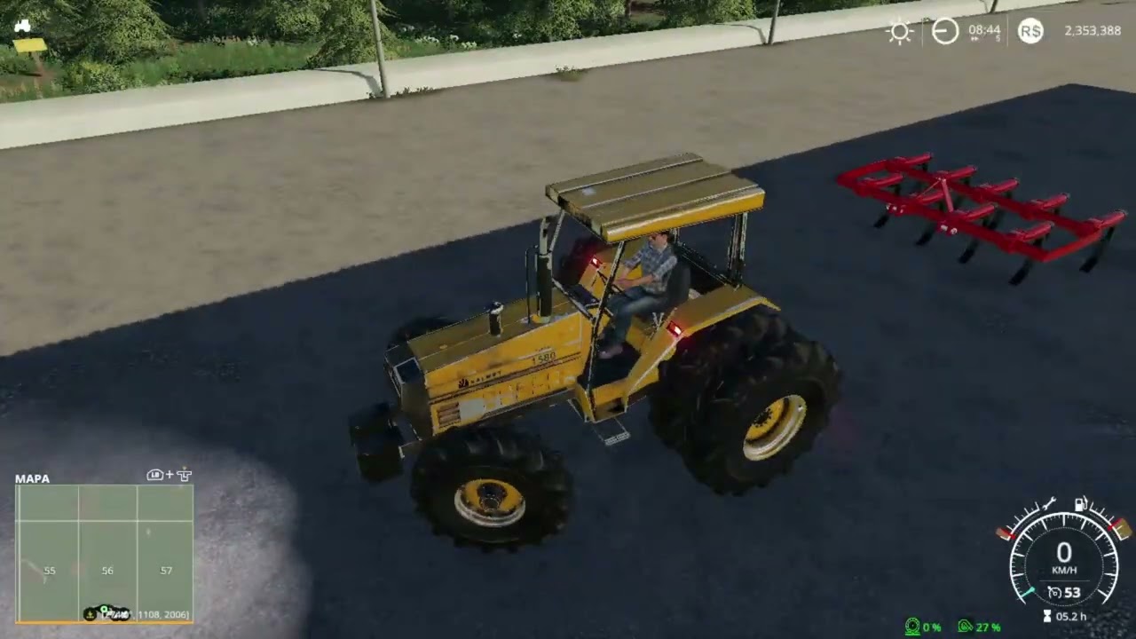 COMEÇAMOS DO ZERO! FS19 FAZENDA ABANDONADA EP 1   VALMET 1580 🚜