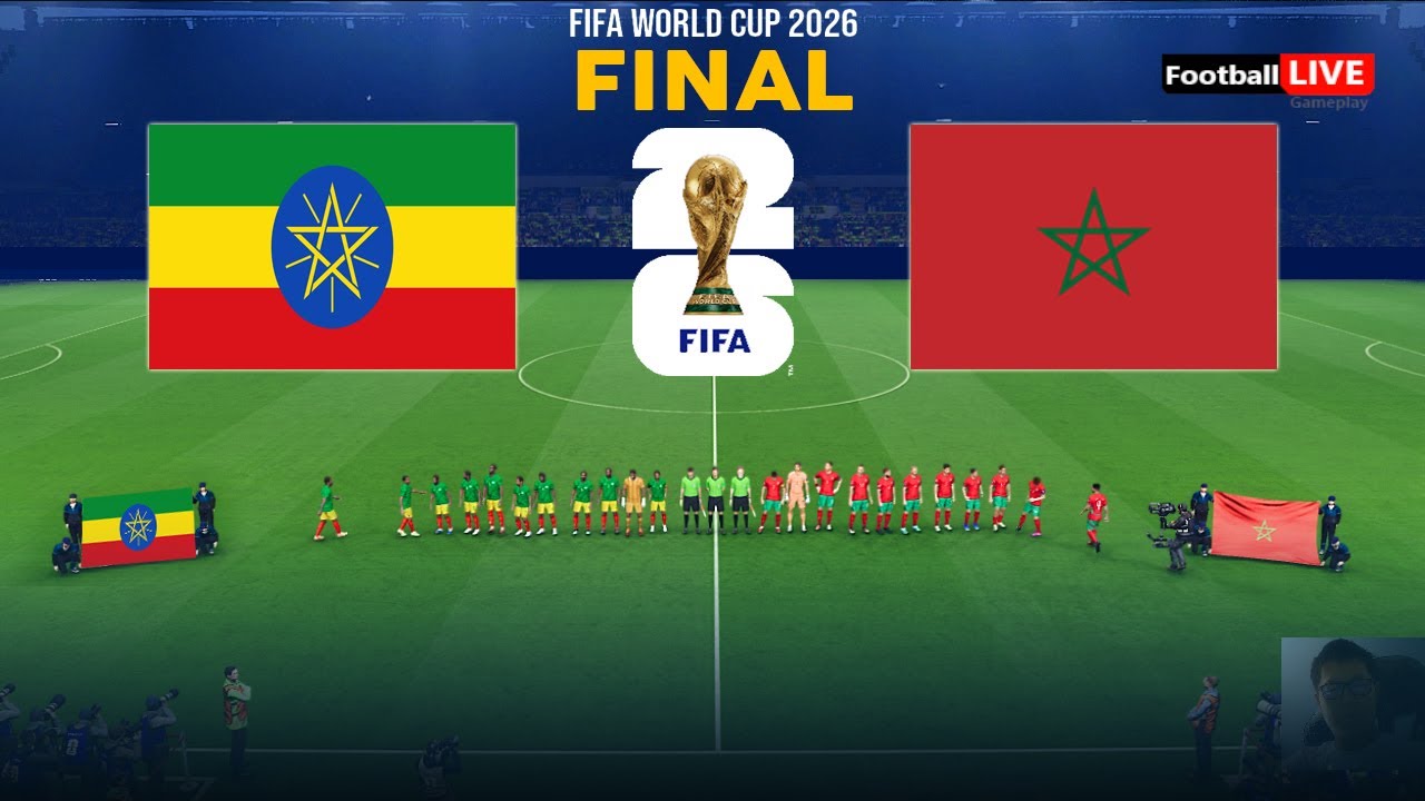 ETHIOPIA vs MOROCCO - FIFA World Cup 2026 Final USA | Full Match All Goals | Simulation PES