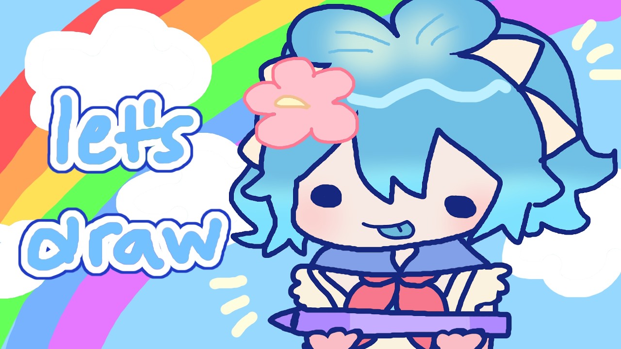 lazuli wants to draw a picture! 🐟