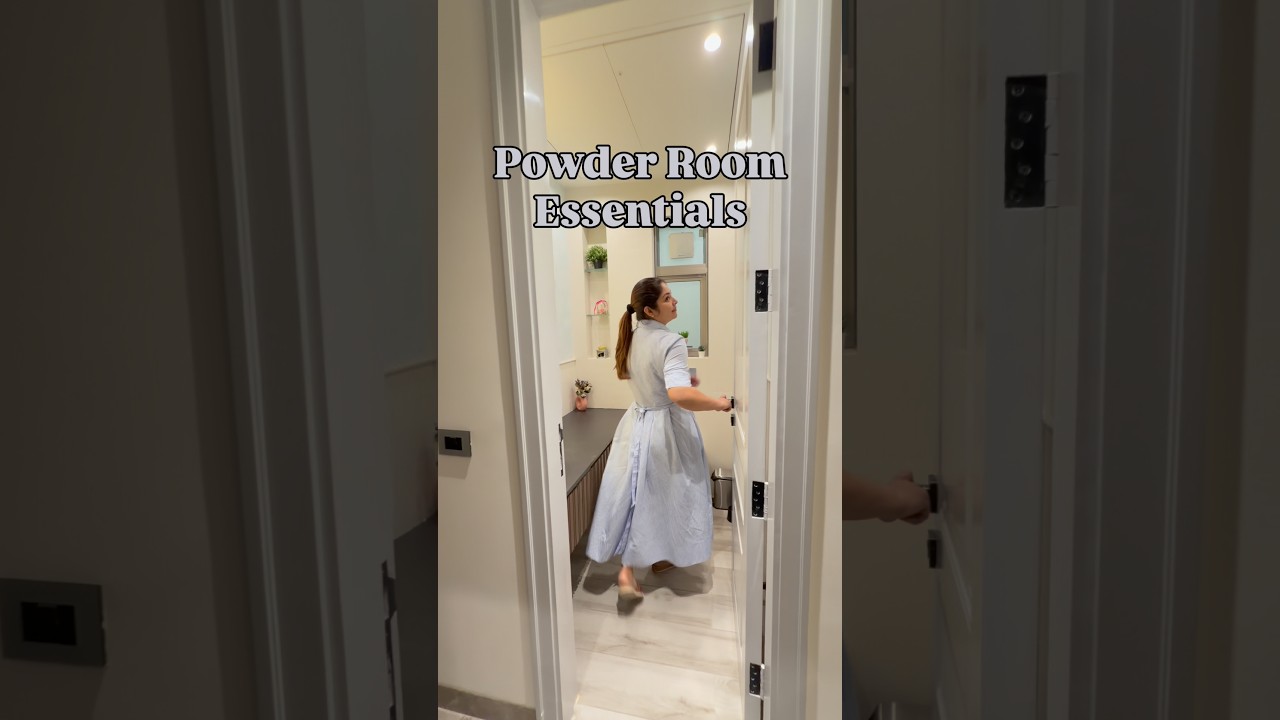 Powder Room Essentials! #interiordesign #powderroomideas #smallbathroomideas #transformyourhome