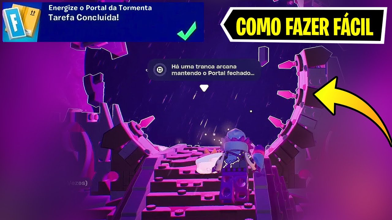ENERGIZE O PORTAL DA TORMENTA