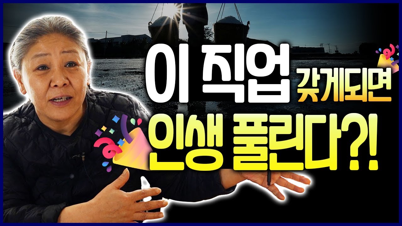 직업 선택 잘해서 인생이 술술 풀리는 사람 있다?! 사람은 XX 맞게 되는대로 살면 된다는 조선생의 뼈있는 일침!