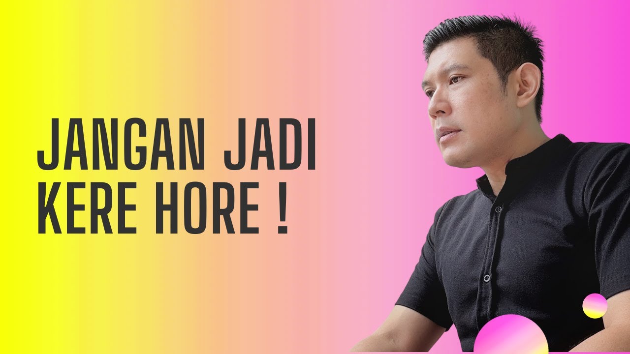 Mas Sonnie : Menghadapi Kelelahan Hidup ?