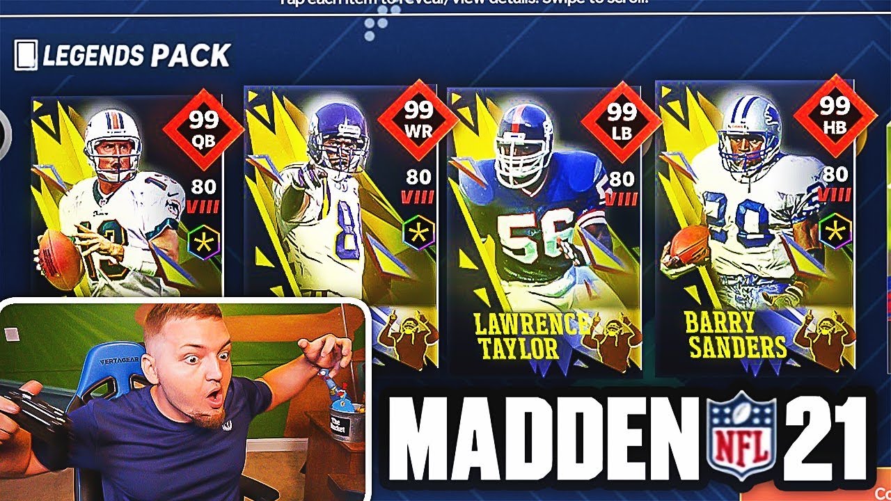My first Madden 21 Legends Pack Opening was UNEXPECTED...