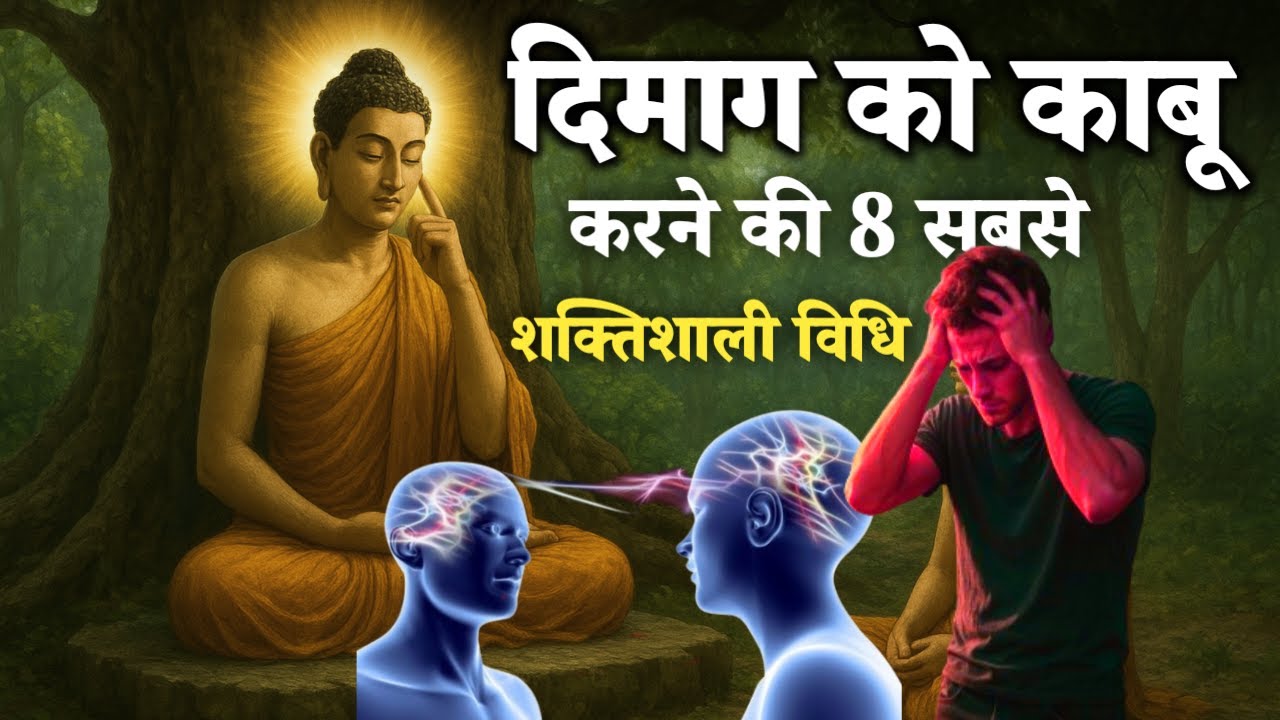 मन को कंट्रोल करने की 9 गुप्त विधियाँ | बुद्ध की अद्भुत Teachings | Mind Power & Life Control