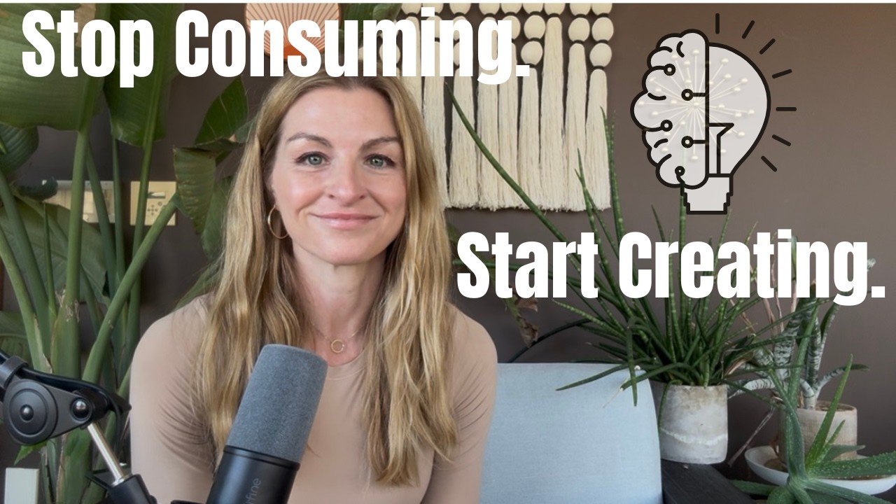 Why Constant Consumption Is Draining You (And What to Do Instead)