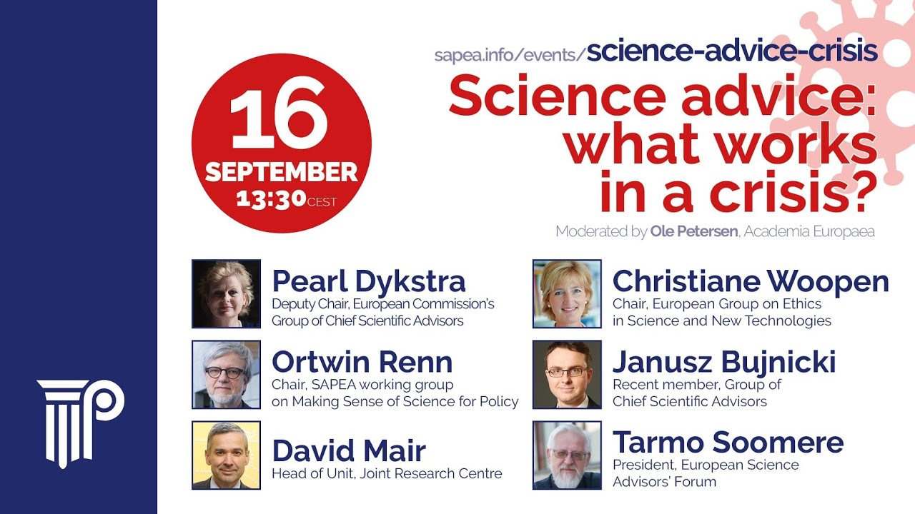 Science advice: what works in a crisis?