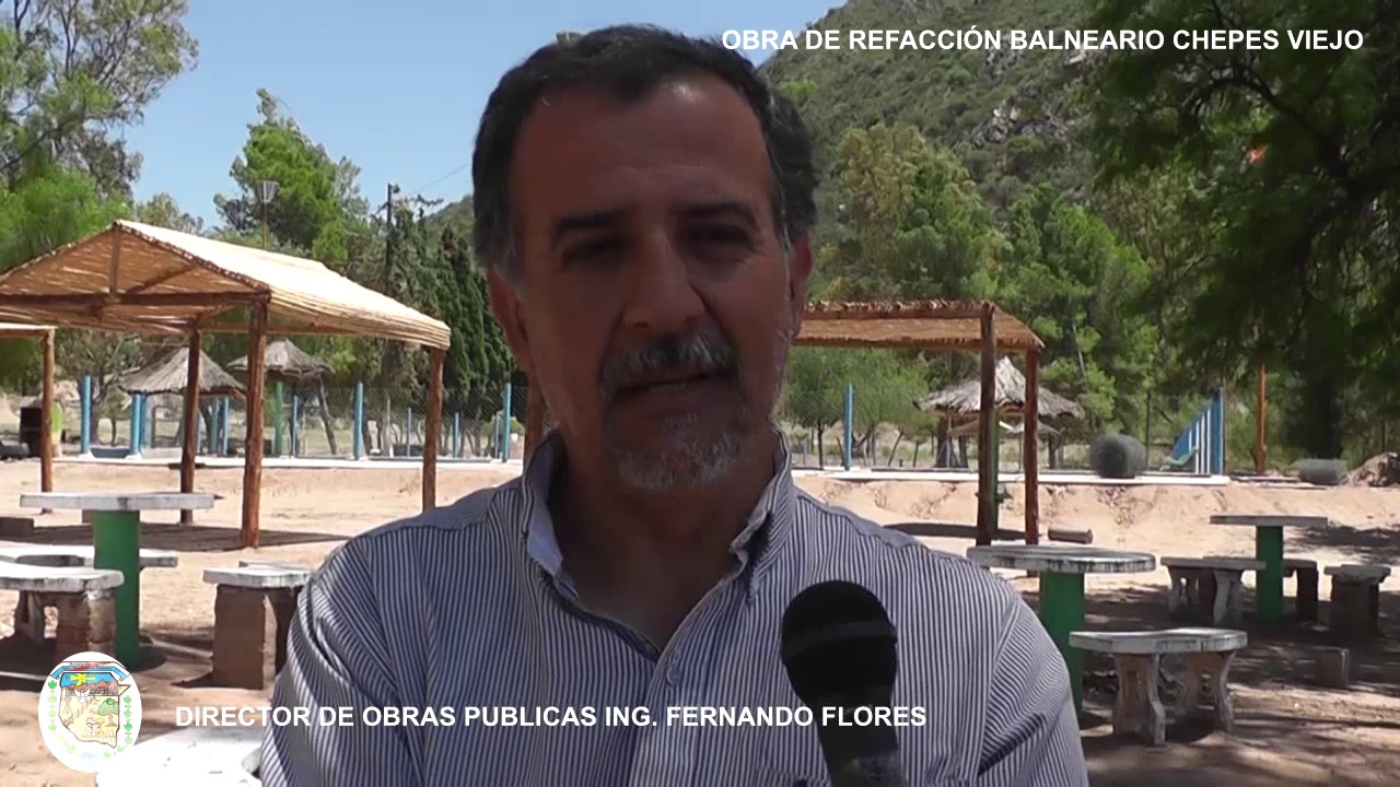 Chepes: Refacciones en el Balneario de Chepes Viejo