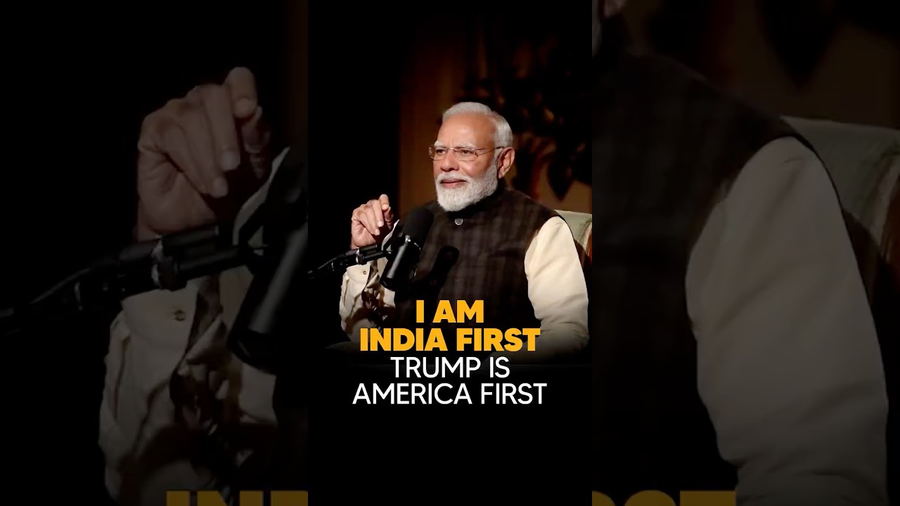PM Modi shared similarities between him and President Trump | #PMModiPodcast | #shorts