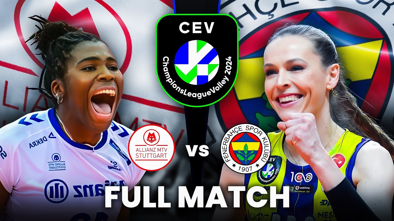 Fenerbahce vs Stuttgart | Full Match | CEV Champions League Volley 2024 | Game 2