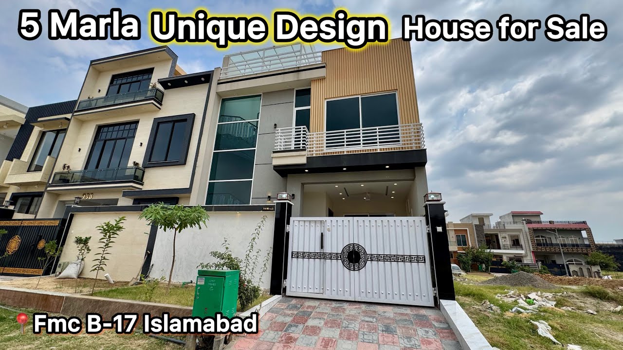 5 Marla Beautiful House 😍😍 for Sale in Fmc B17 Islamabad | Top Location #b17islamabad #designerhouse