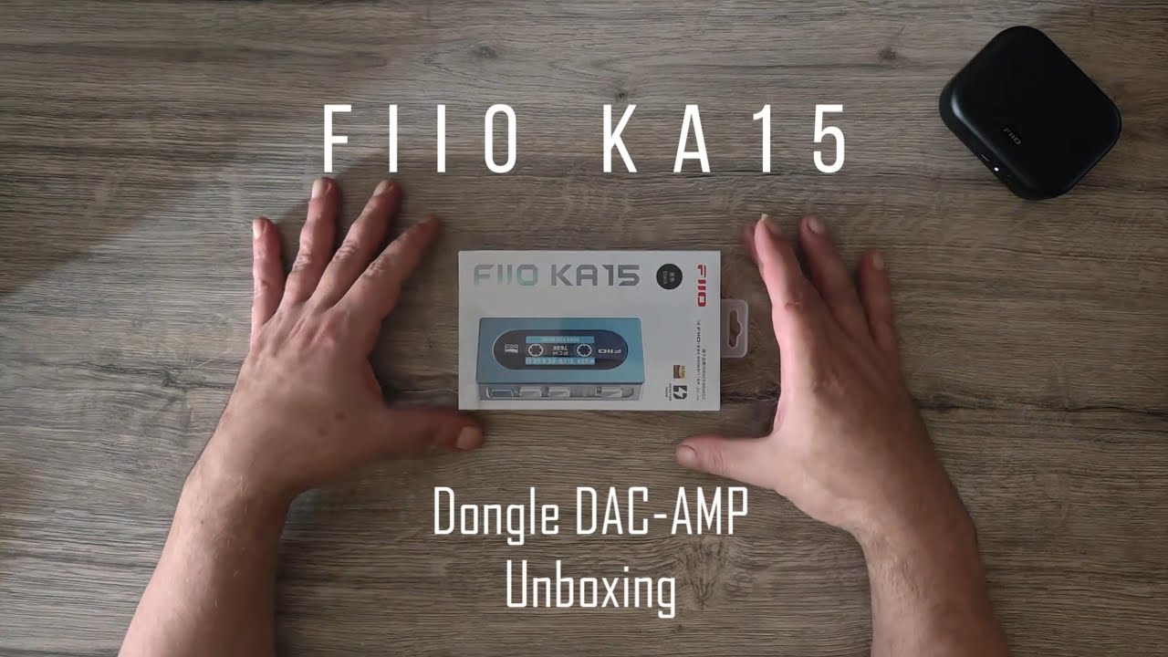 FiiO KA15 Dongle DAC Unboxing - Dual CS43198 - 560mW