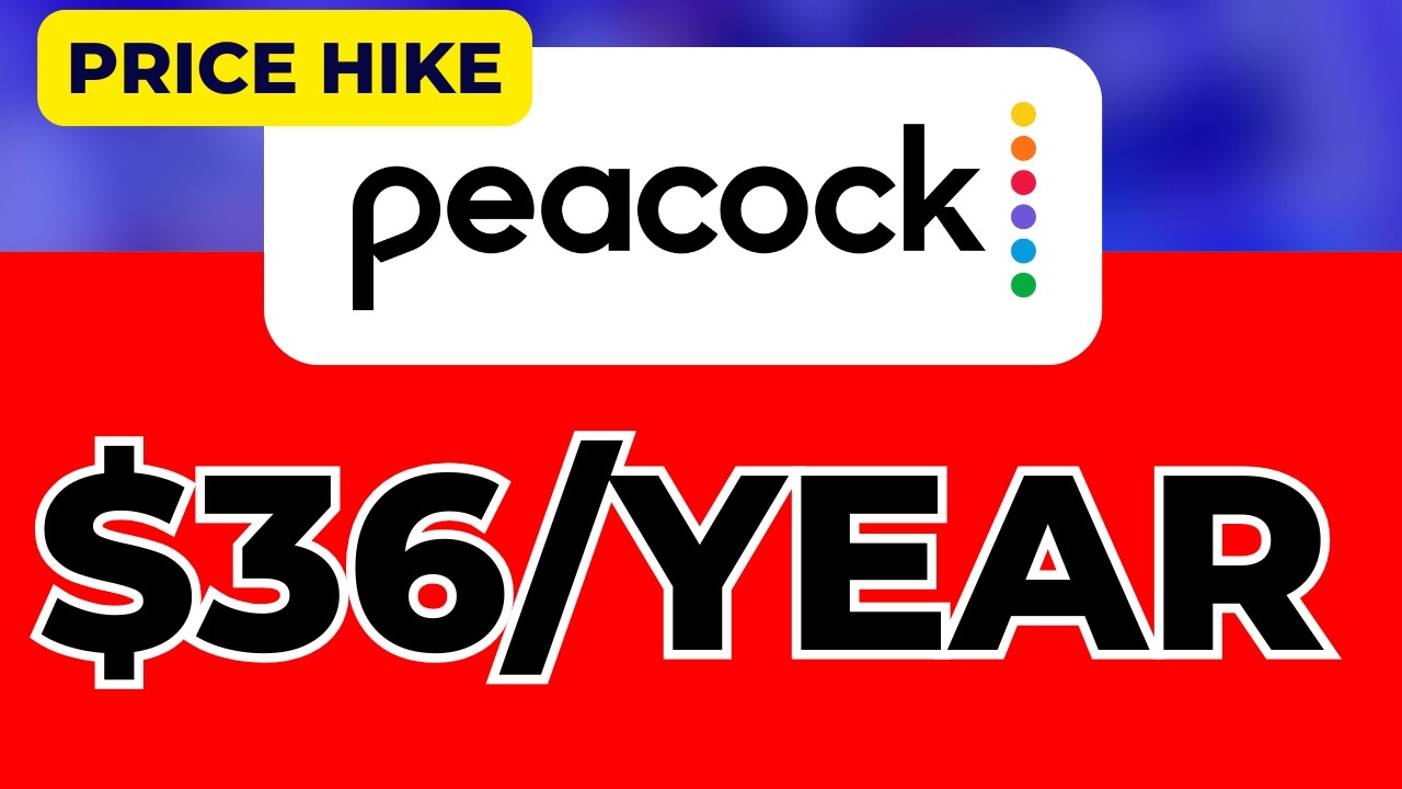 Peacock&rsquo;s Biggest Price Hike Ever! More Than Netflix?