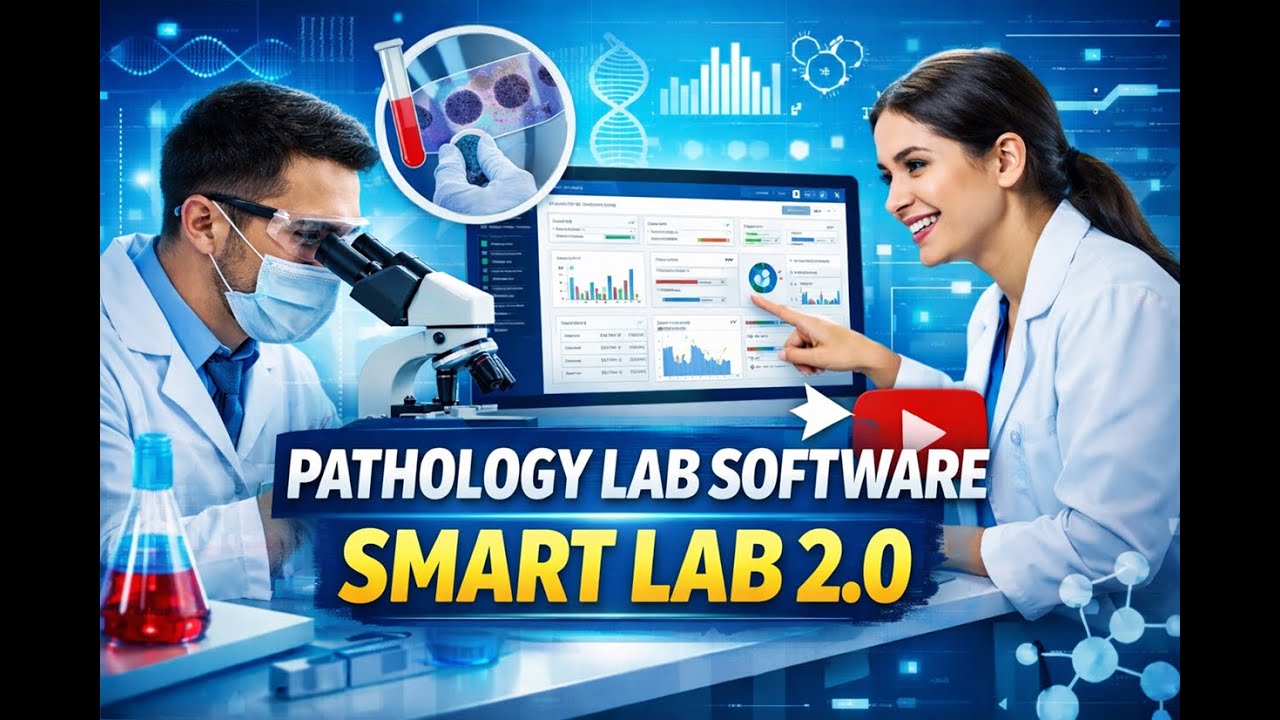 Best Pathology Lab Software 2026 | Patient Entry, Test Report, WhatsApp Integration& QR Code