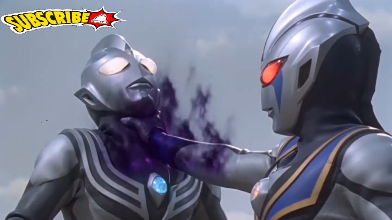 Ultraman Tiga Dark vs Evil Tiga Darkness (versi AI)
