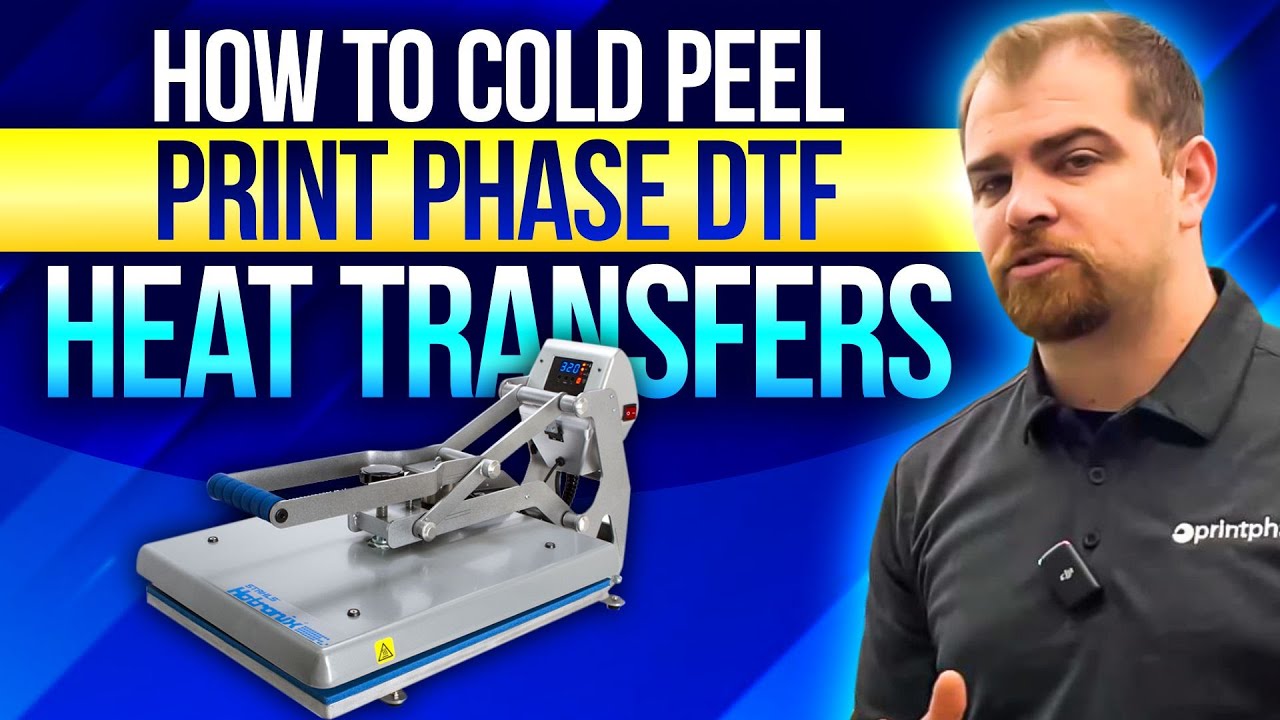 How to Cold Peel Print Phase DTF Heat Transfers