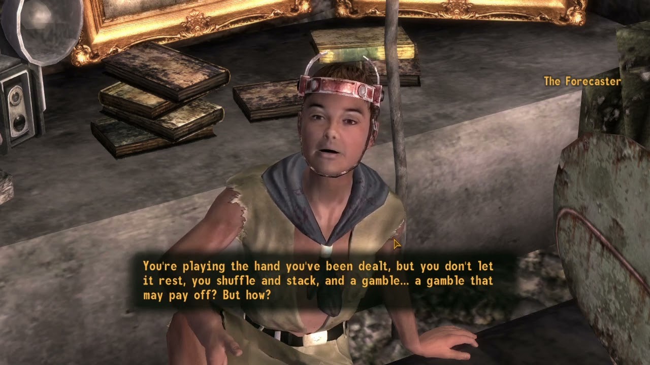 13 years I never saw the Forecaster in Fallout New Vegas