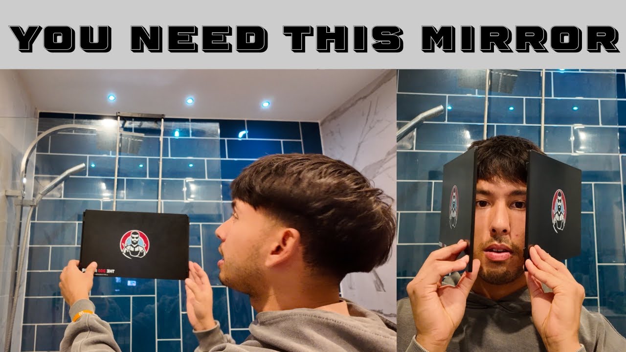 How to See the Back of Your Head When Cutting Hair at Home (360 Mirror Review)