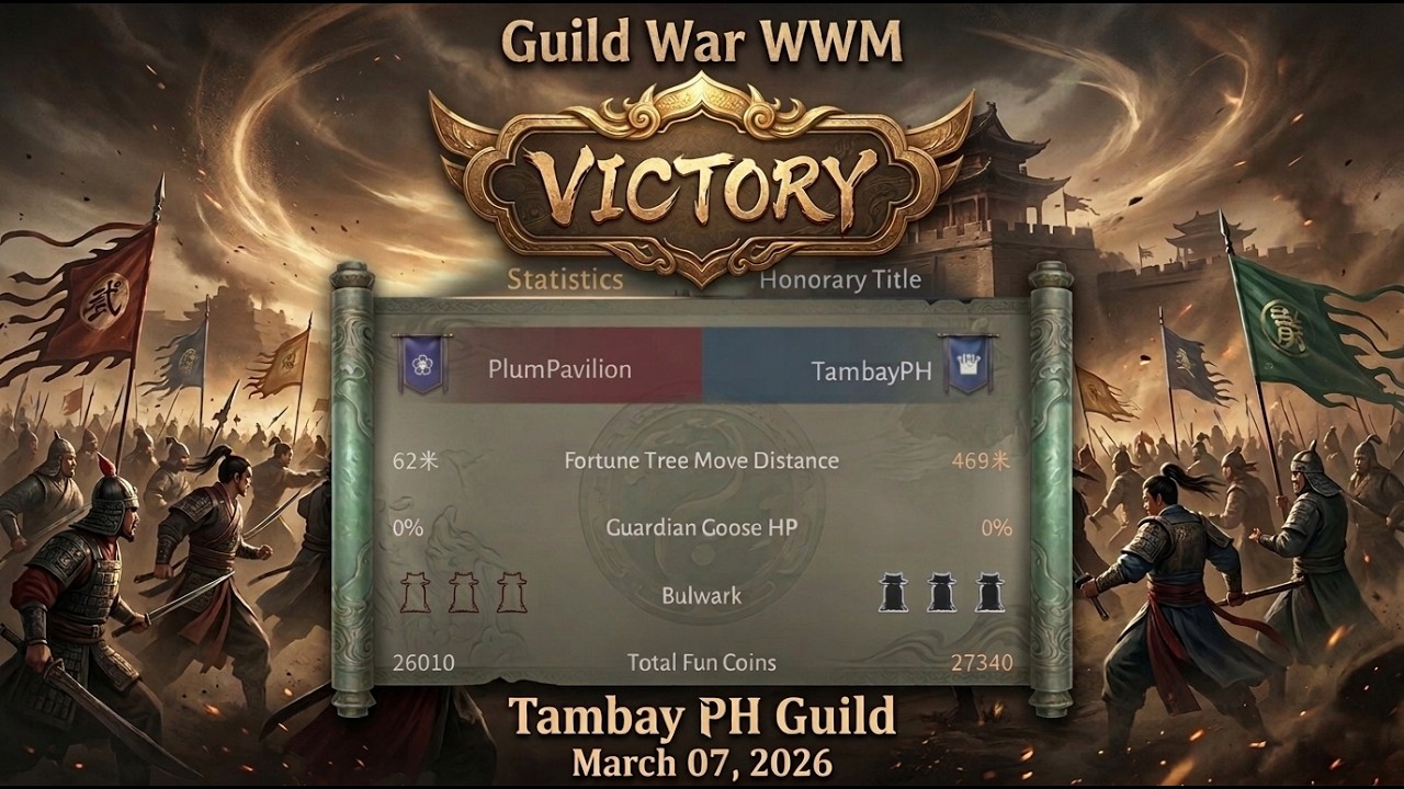 Guild War WWM【Tambay PH - March 07, 2026】