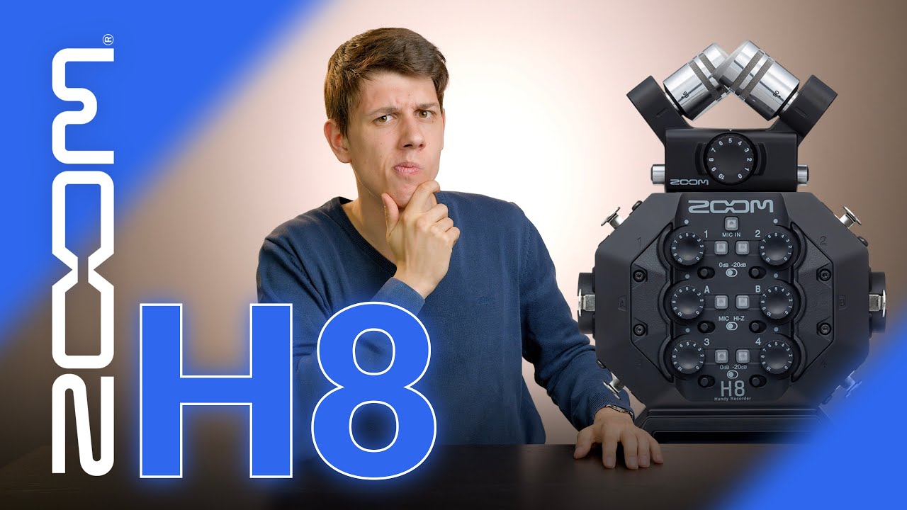Zoom H8 - Handy Recorder und USB Audio Interface | Überblick deutsch