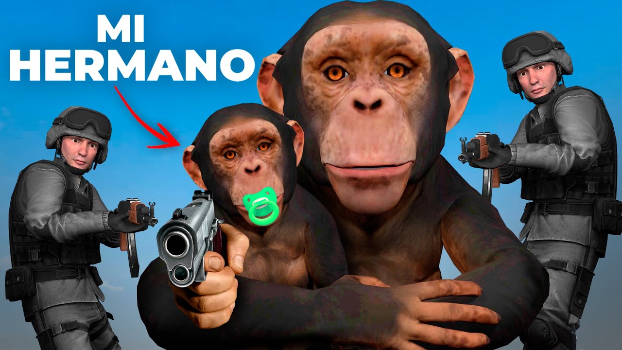 Nadie Se Mete Con MI HERMANITO 🐵 | I AM MONKEY