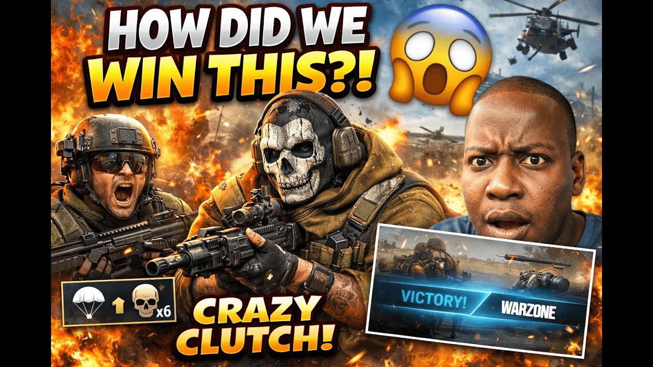 We Don’t Know How We Won This… 😭 | Warzone Casuals Clutch Insane Game!