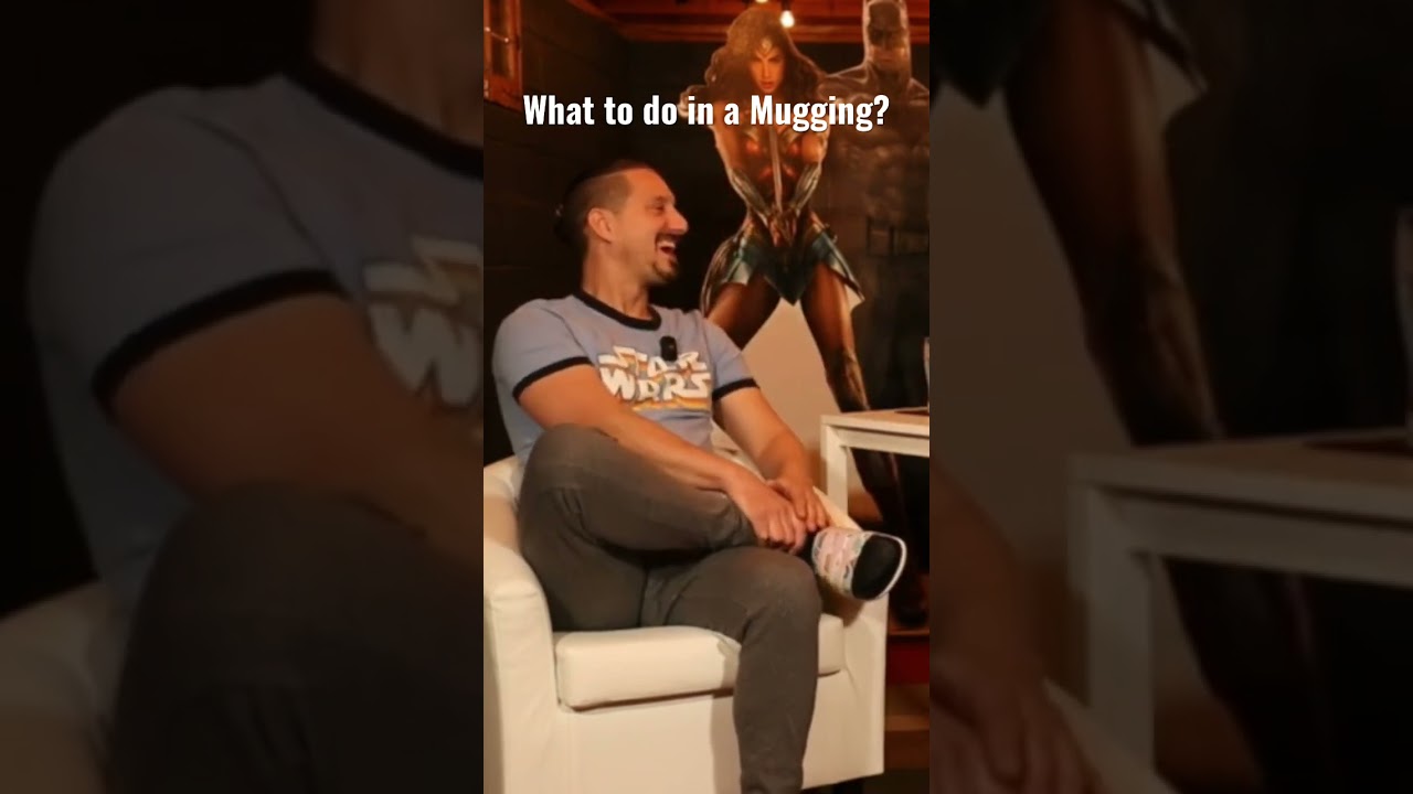 What to do in a mugging? #videopodcast #sticksnstones #comedy #podcast