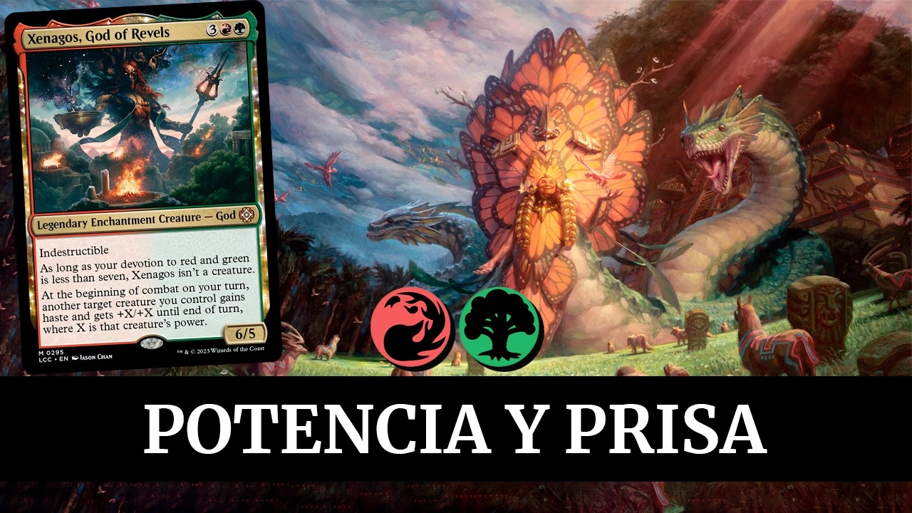 Da prisa y potencia a tus criaturas - Xenagos, dios del deleite | Brawl MTG Arena