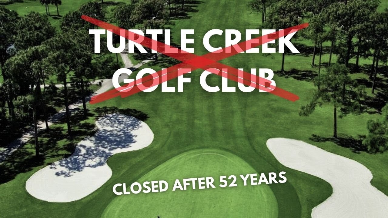 Подробности проекта реконструкции Turtle Creek | Рокледдж, Флорида (поле для гольфа закрыто...)