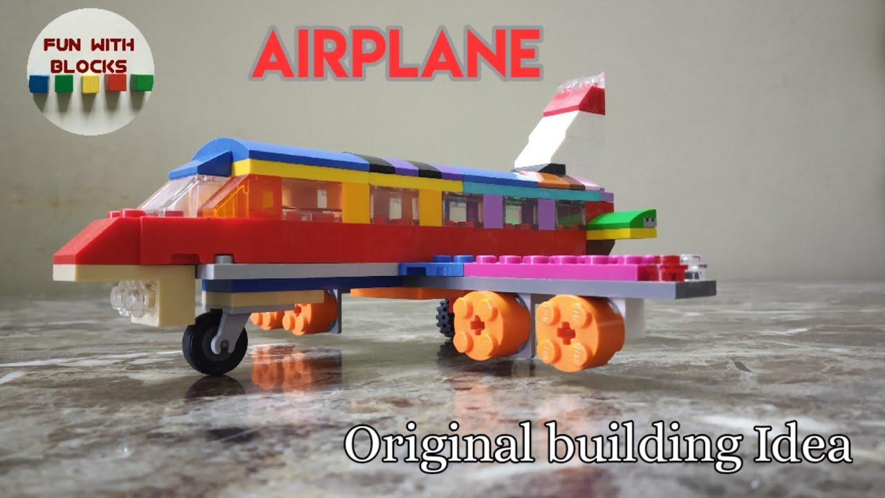 Lego classic 10715 Airplane Building Instructions