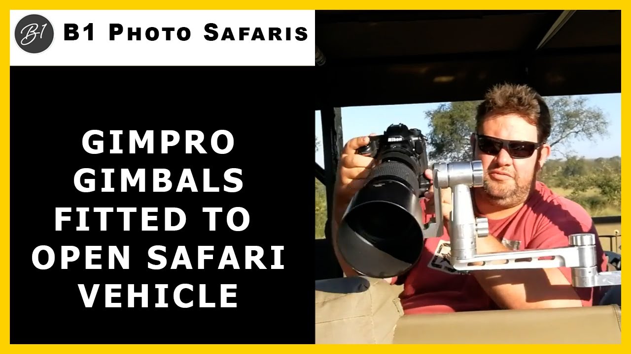 Open Safari Vehicle  Gimpro wildlife photographic equipment fitted for better photography