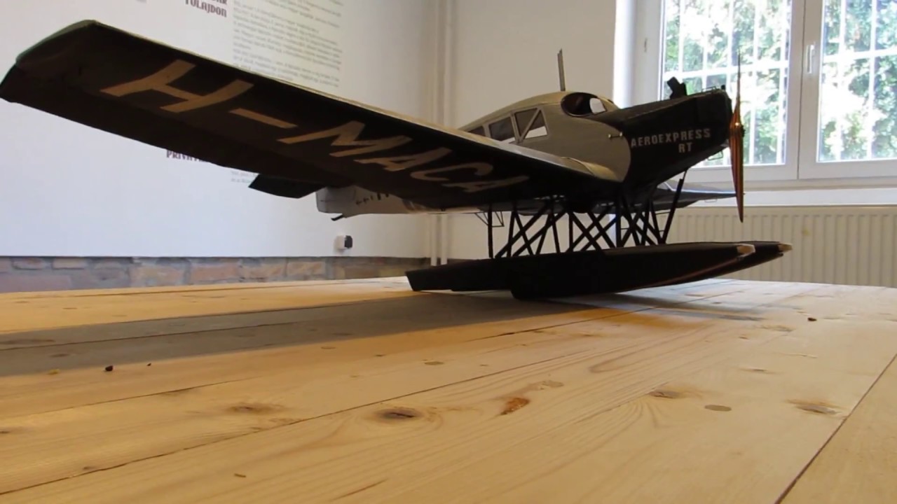 Junkers F13 hidroplán makett a Közlekedési Múzeumban - 166