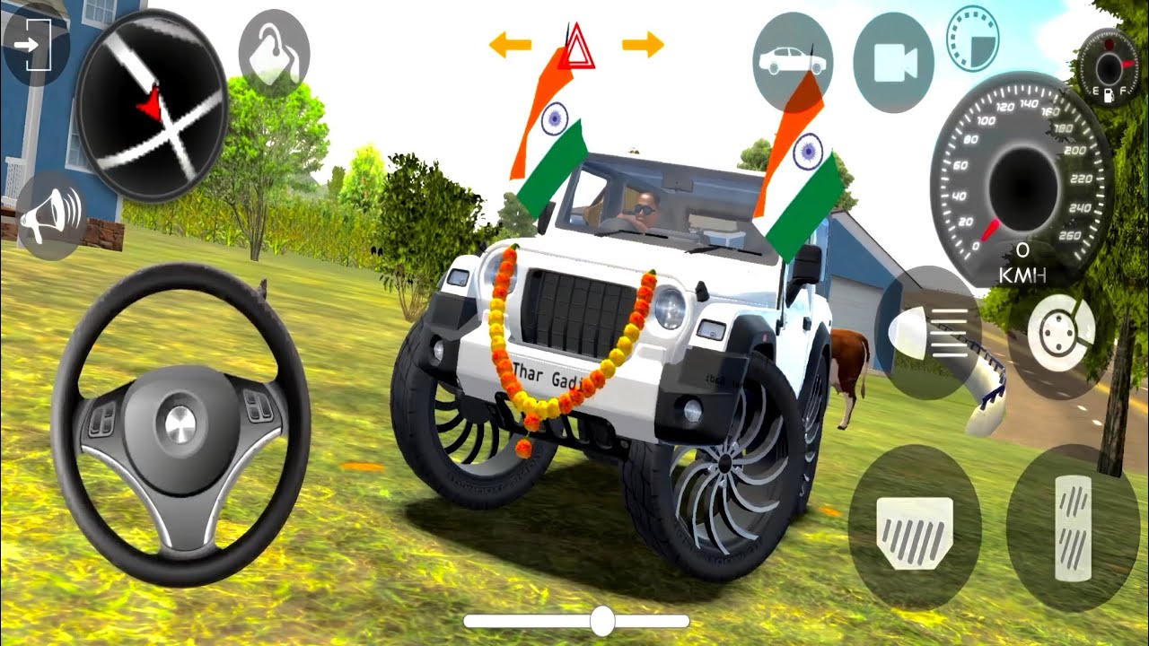 Modified Mahindra Thar Car Games: Indian Cars (Gadi Wala Game) - Car Game Android Gameplay 2026