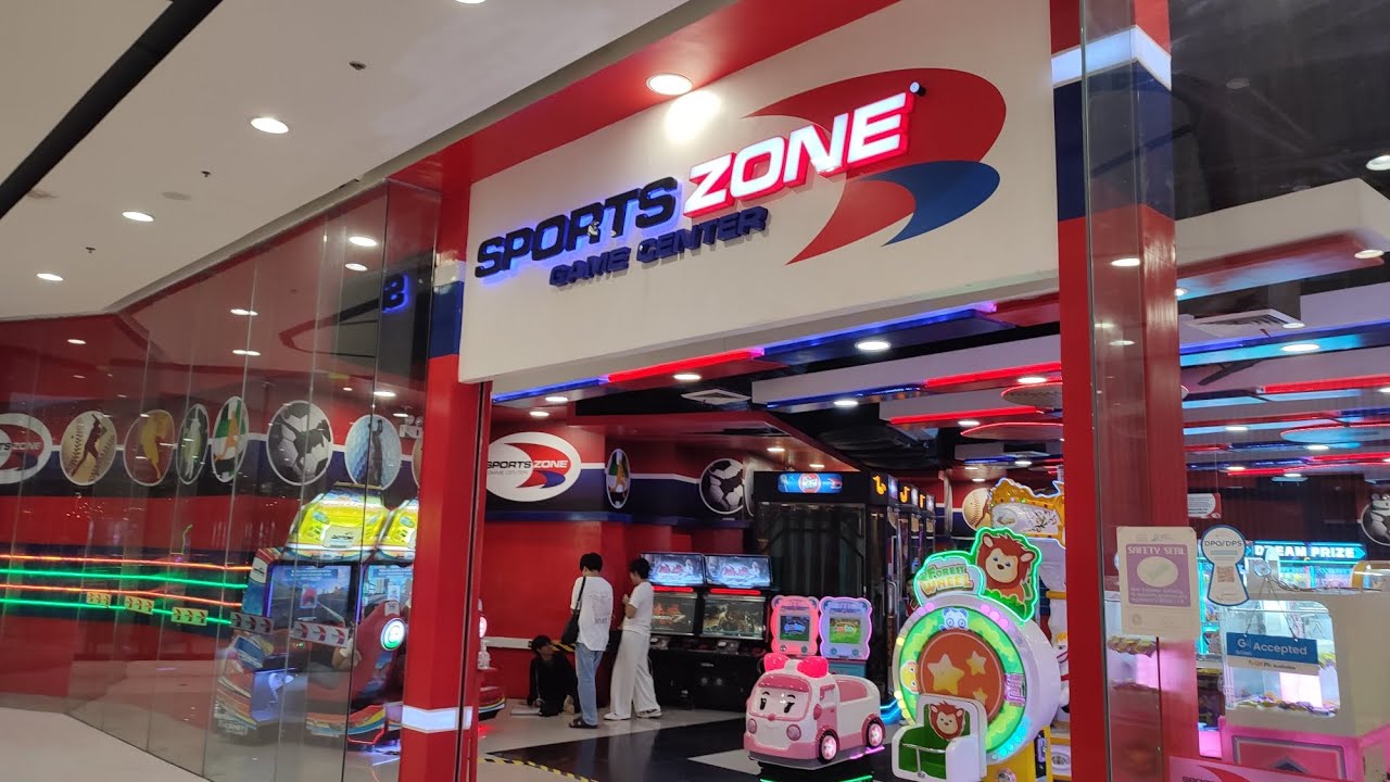 Arcade tour at Sports Zone Game Center Robinson Galleria South, San Pedro City Laguna 