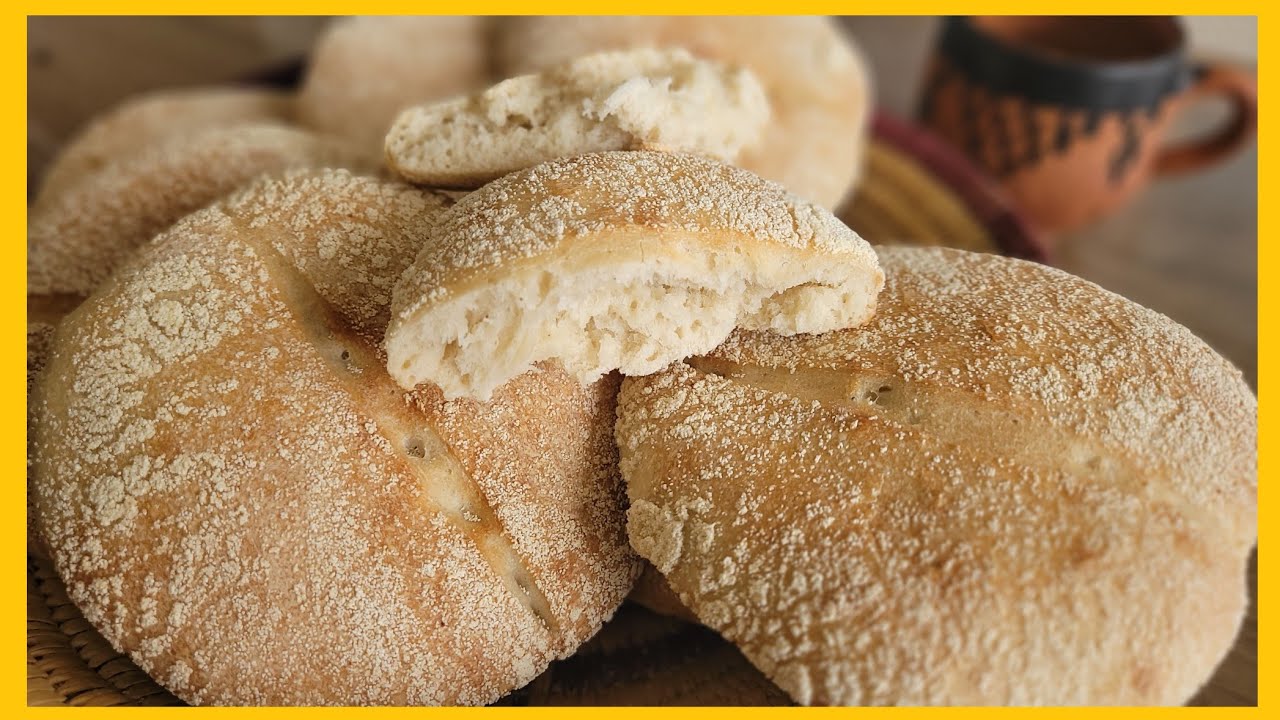 MAROKKAANSE GRiESMEEL BROODJES | MiNi BREAD | MAROKKANISCHE GRiESS BROT | RECEPTEN OUM YOUNES 