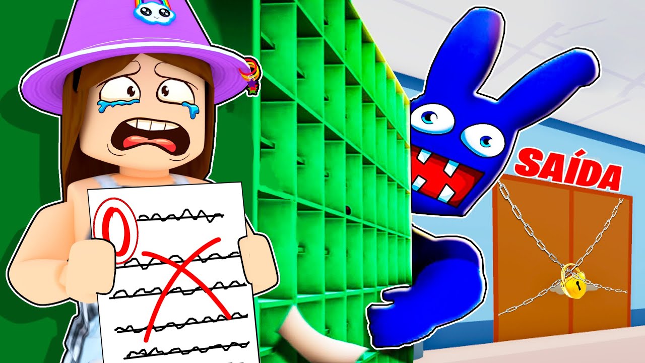 FIQUEI PRESA NA ESCOLA E O BANGUELA APARECEU (Mo's Academy)