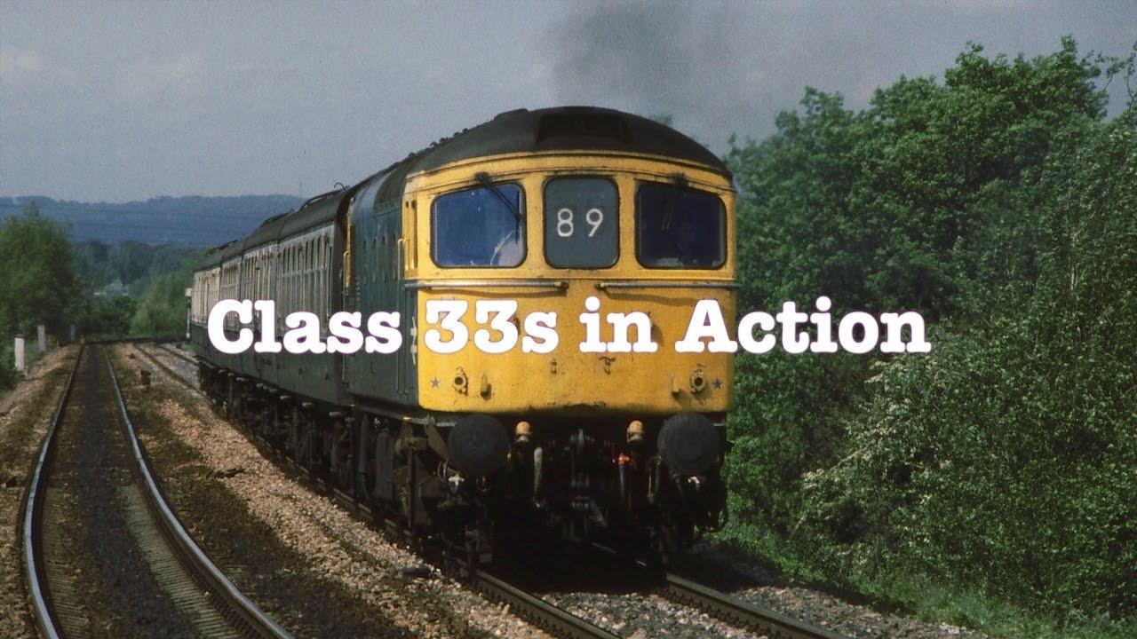 British Rail Class 33s in Action