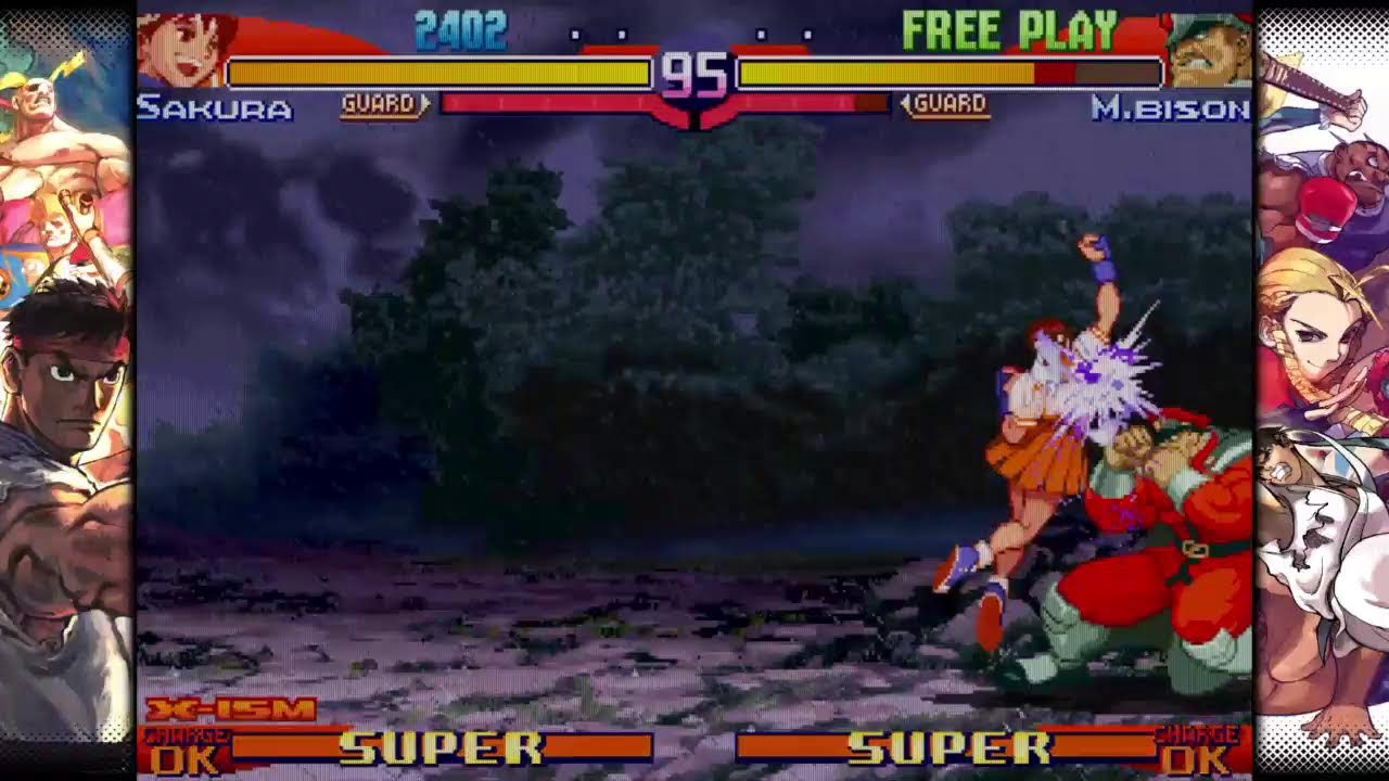Street Fighter Alpha 3 Upper Sakura Arcade mode February 2026