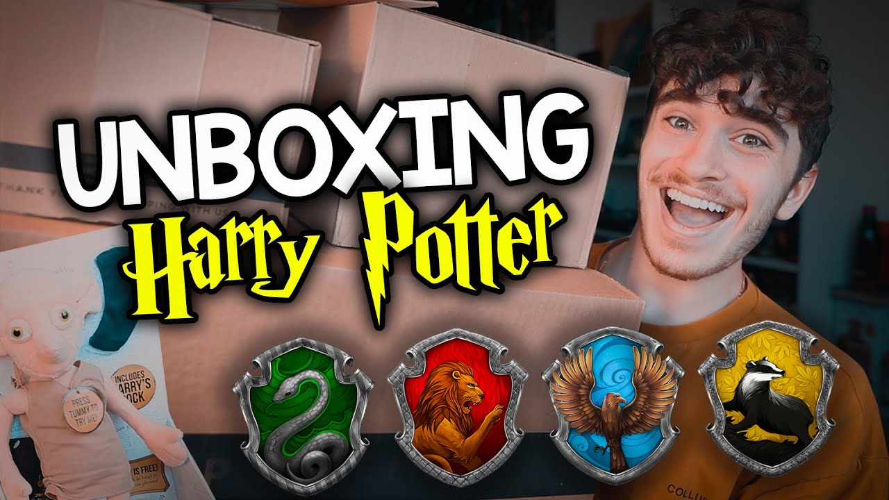 CET UNBOXING HARRY POTTER EST INCROYABLE !