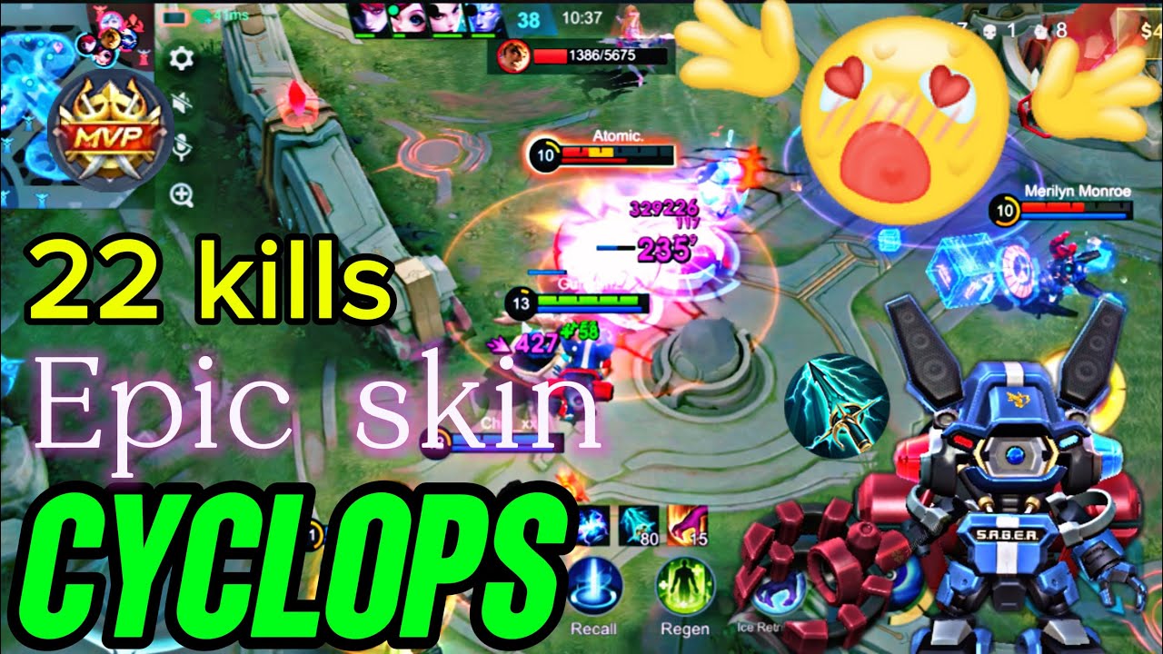 Cyclops Went INSANE 😱 20 Kills | Best Build & Gameplay | Mobile Legends
