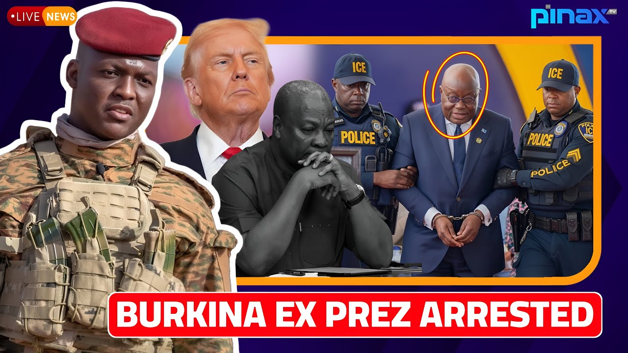 🚨 Ex Burkina President ARRESTED & Extradited After Fingered Working With US Military to Stage Coup