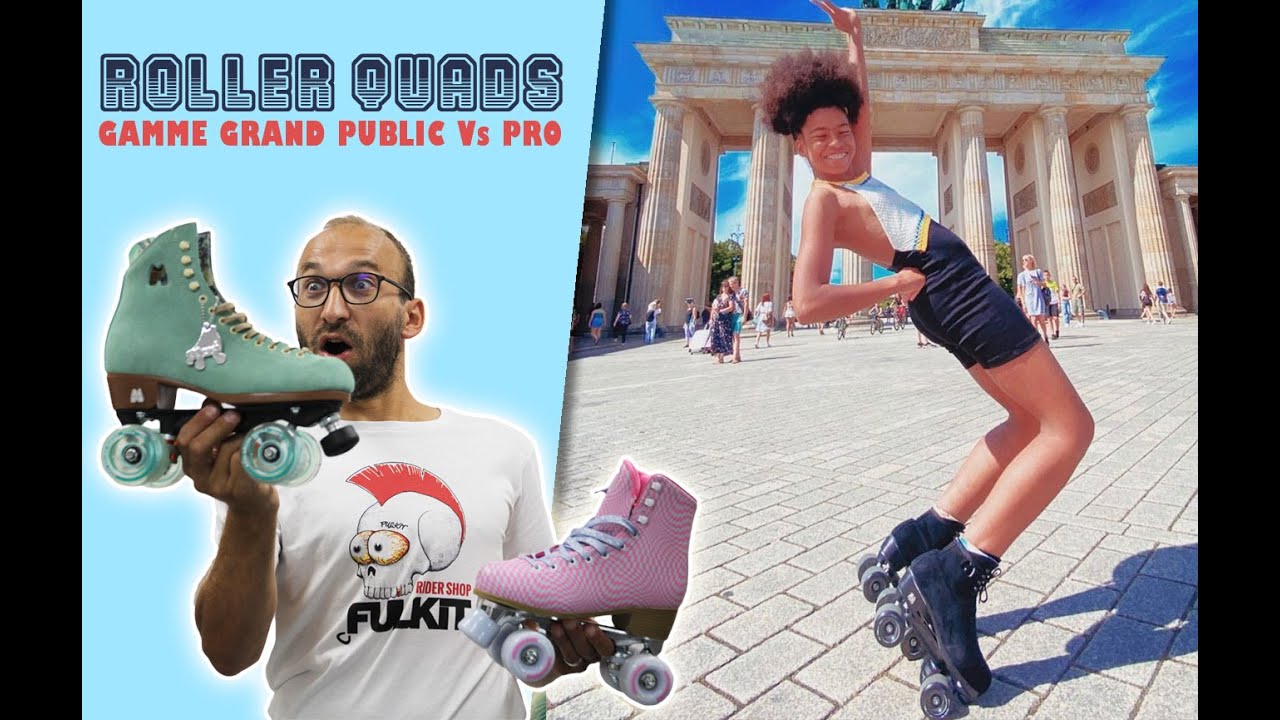 Roller Quad: Comparatif Patins Pro Vs Grand Public