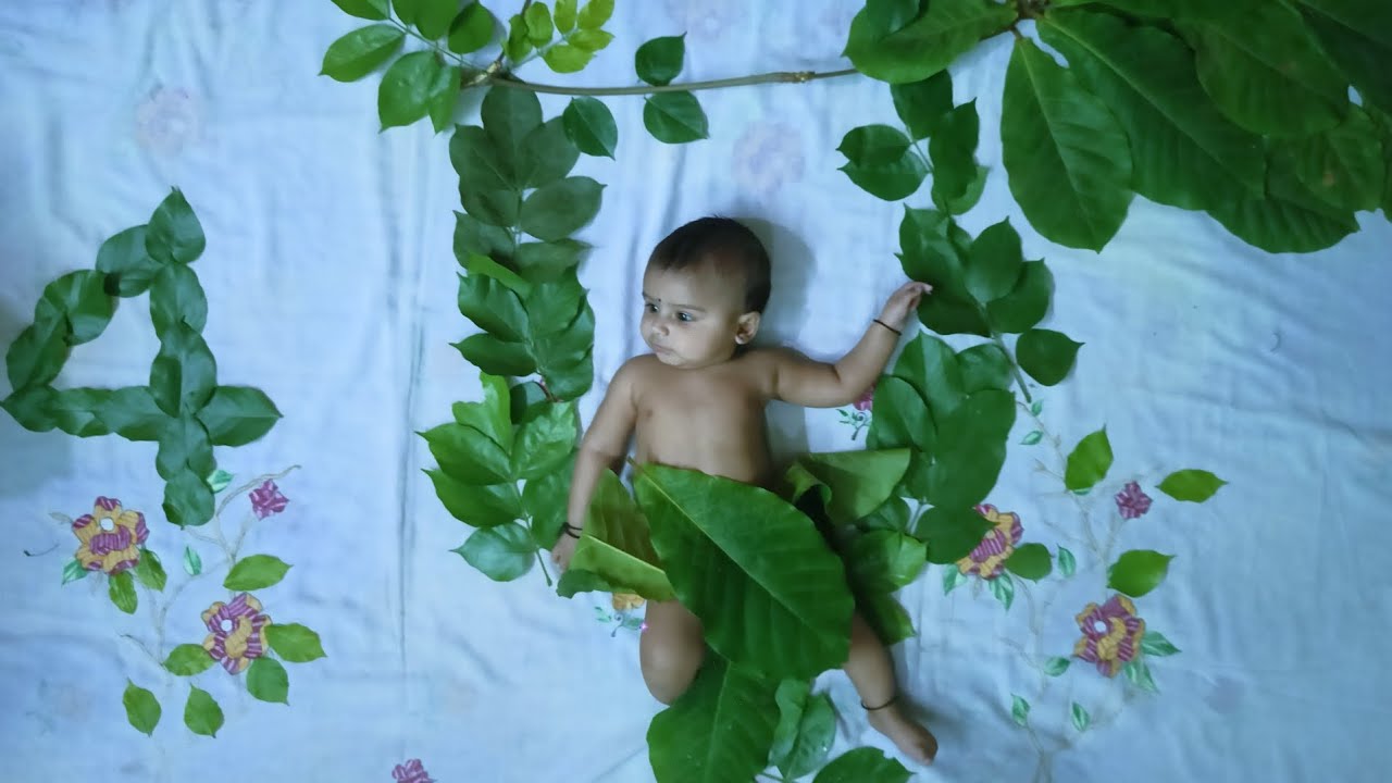 BABY PHOTOSHOOT IDEA #4montholdbaby #baby #babyphotography #trending #click #photography #mobile